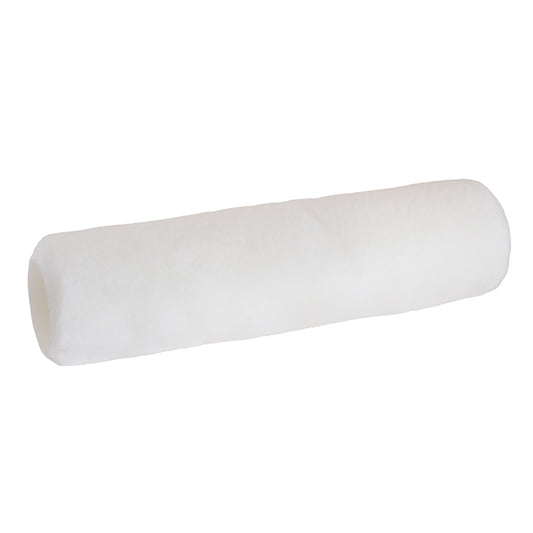 9 in. x 3/8 in. White Woven Shed Resistant Paint Roller Cover