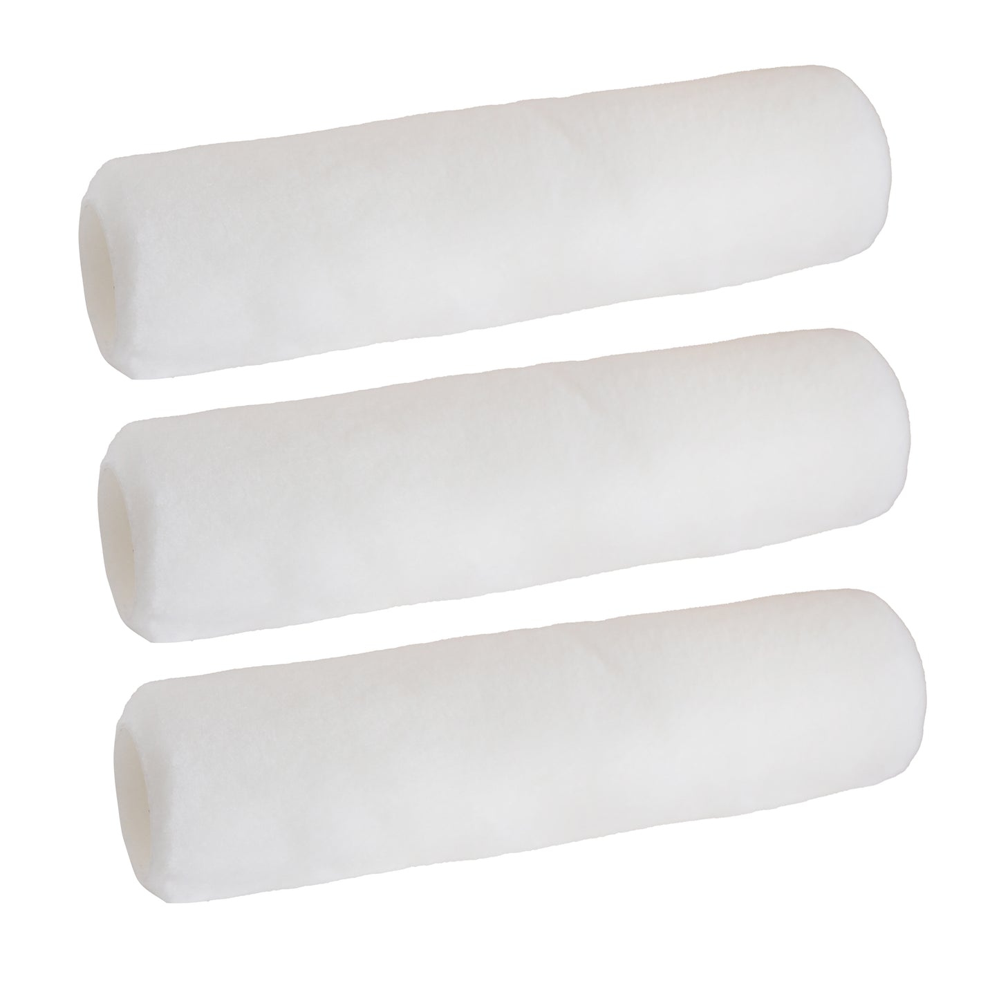 9 in. x 3/8 in. White Woven Shed Resistant Paint Roller Cover