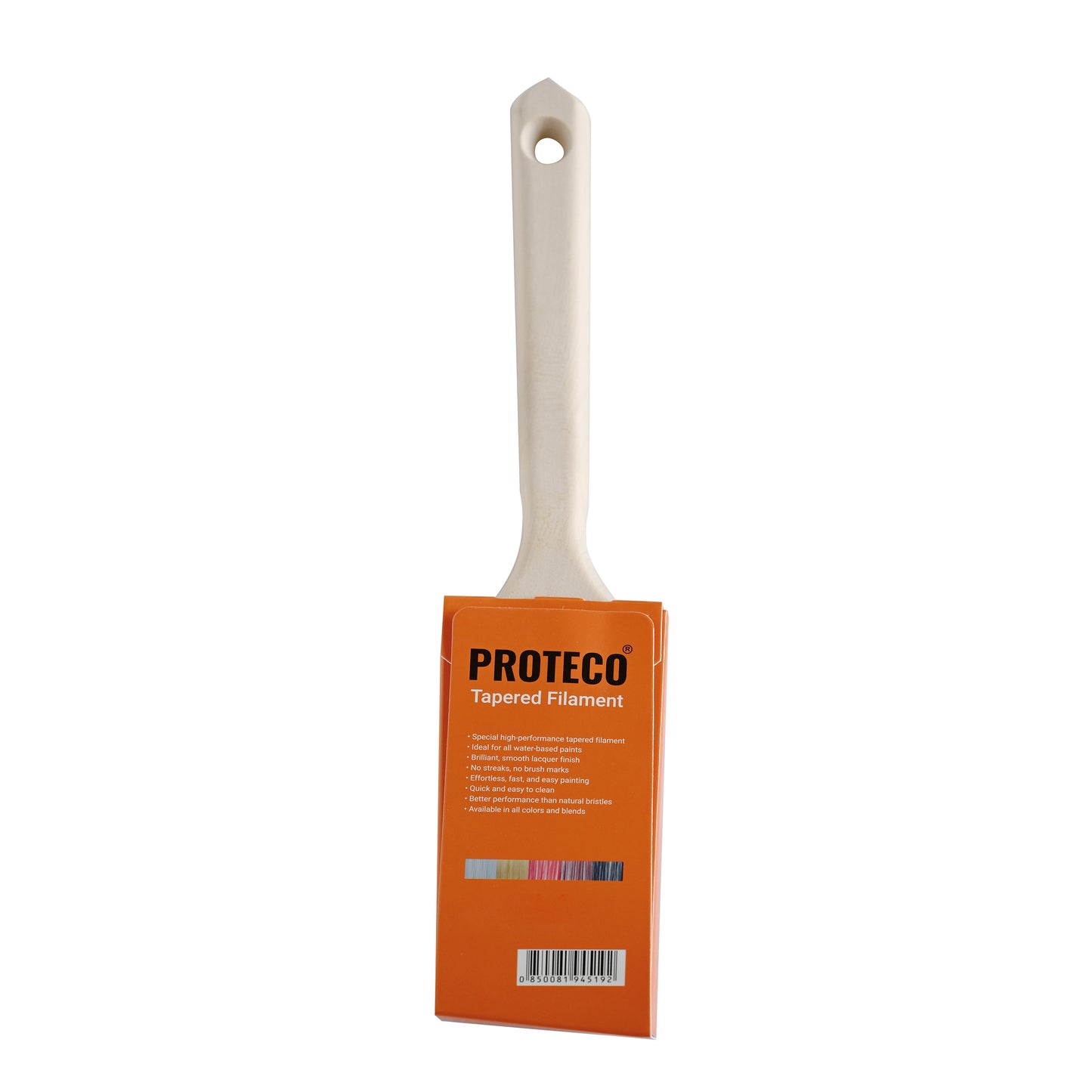 2-1/2 in. Angled Premium Polyester long-handled tapered filament Angle Sash Brush (1-Pack)